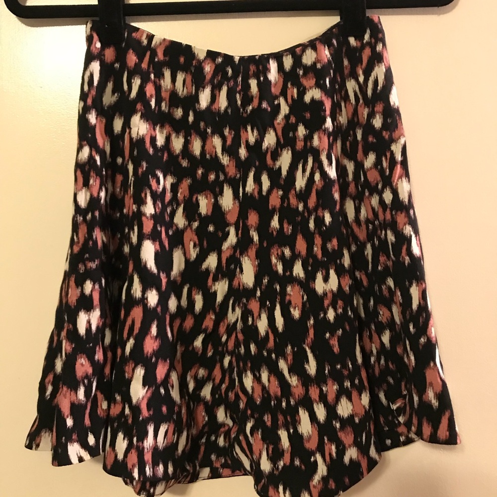 Lovers + Friends A-line patterned skirt XS
